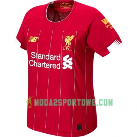 Koszulka Liverpool Damska Domowe Stroje Piłkarskie 2019/20 Krótki Rękaw